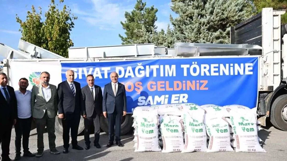 Malatya'da mera hayvancılığı için bin sıvat dağıtıldı