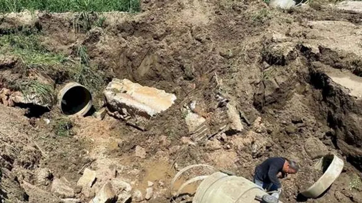 Bilecik'te Karasu’daki su arızası Pazaryeri'ni etkiledi