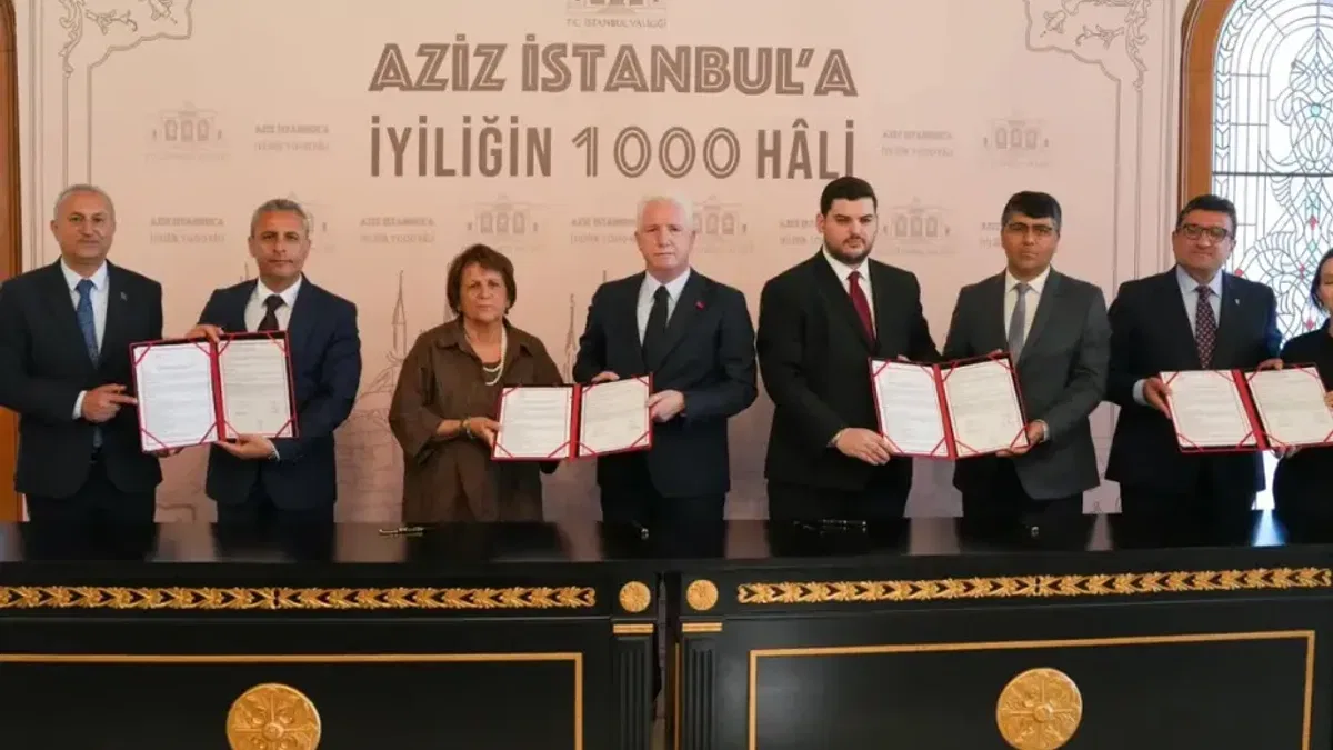İstanbul'a hayırsever desteği ile katkıya devam