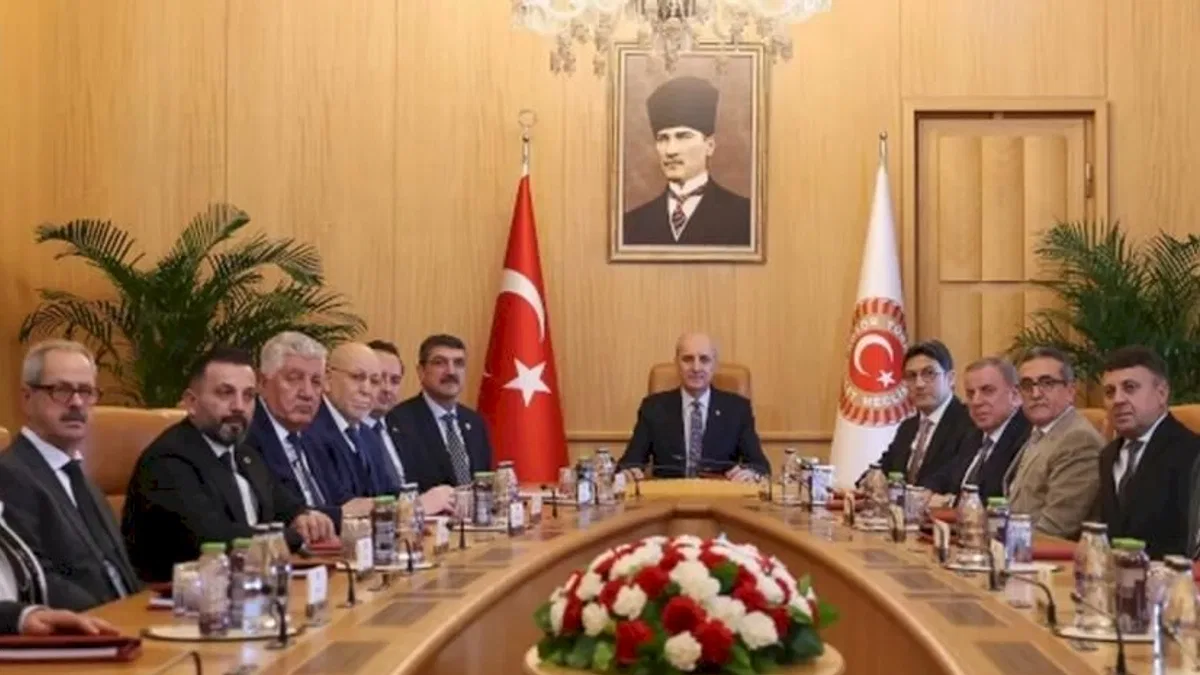 TBMM Başkanı Kurtulmuş’tan Ezidi heyetine: Terörsüz Türkiye başarıya ulaşacak