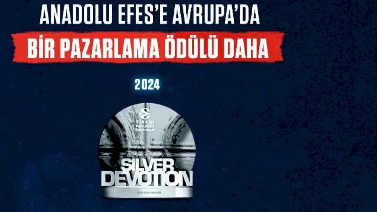 Anadolu Efes'e 6 sezon üst üste ödül