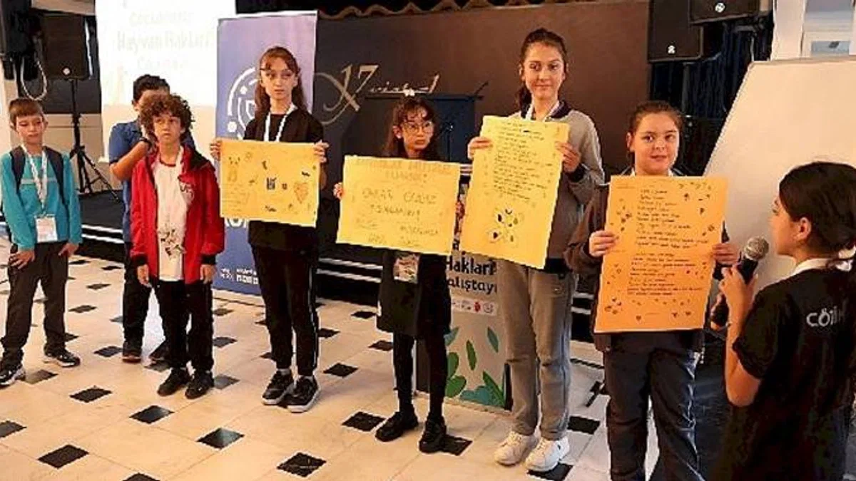 Çocuklar Hayvan Hakları için Çalıştay Düzenledi