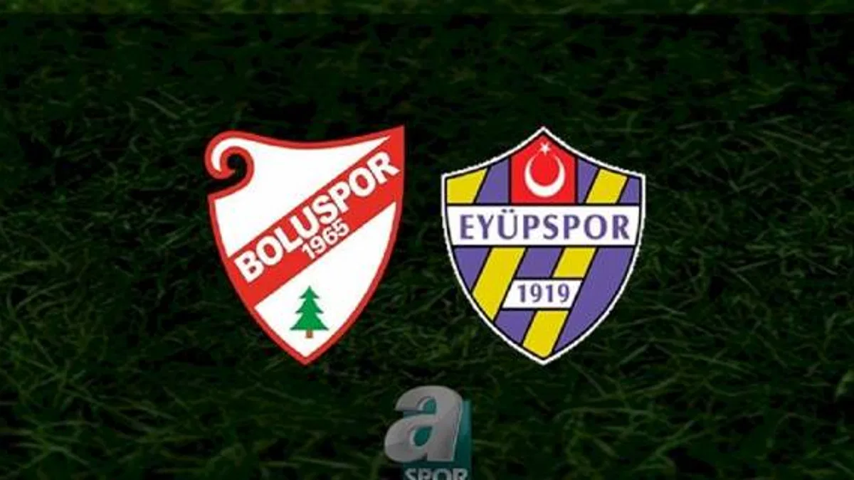 Boluspor - Eyüpspor maçı ne zaman, saat kaçta ve hangi kanalda? | TFF 1. Lig