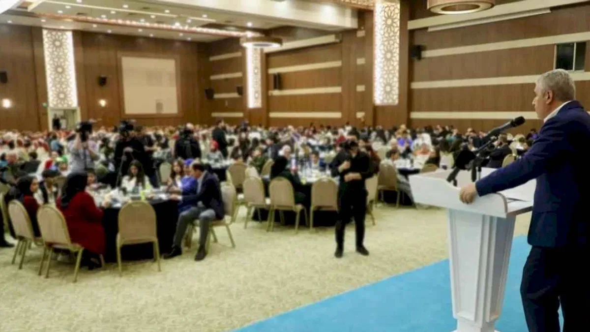 Konyalı yetimler aynı sofrada buluştu