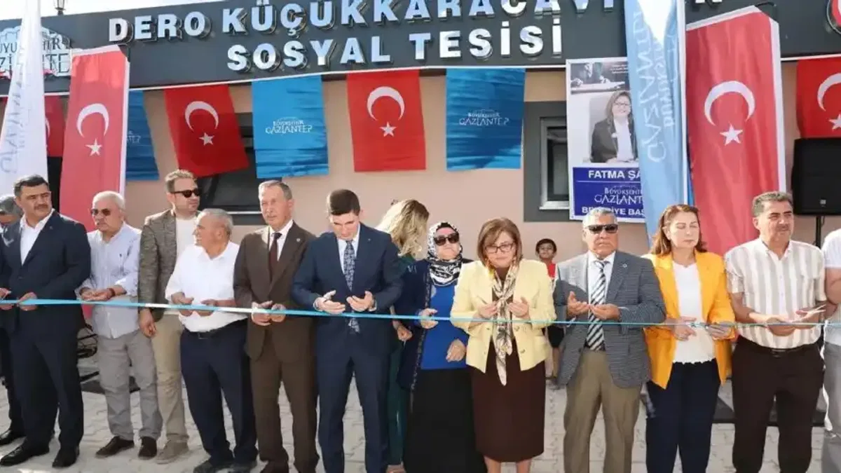 Gaziantep'de Büyükşehir ve Oğuzeli işbirliğinde sosyal tesis