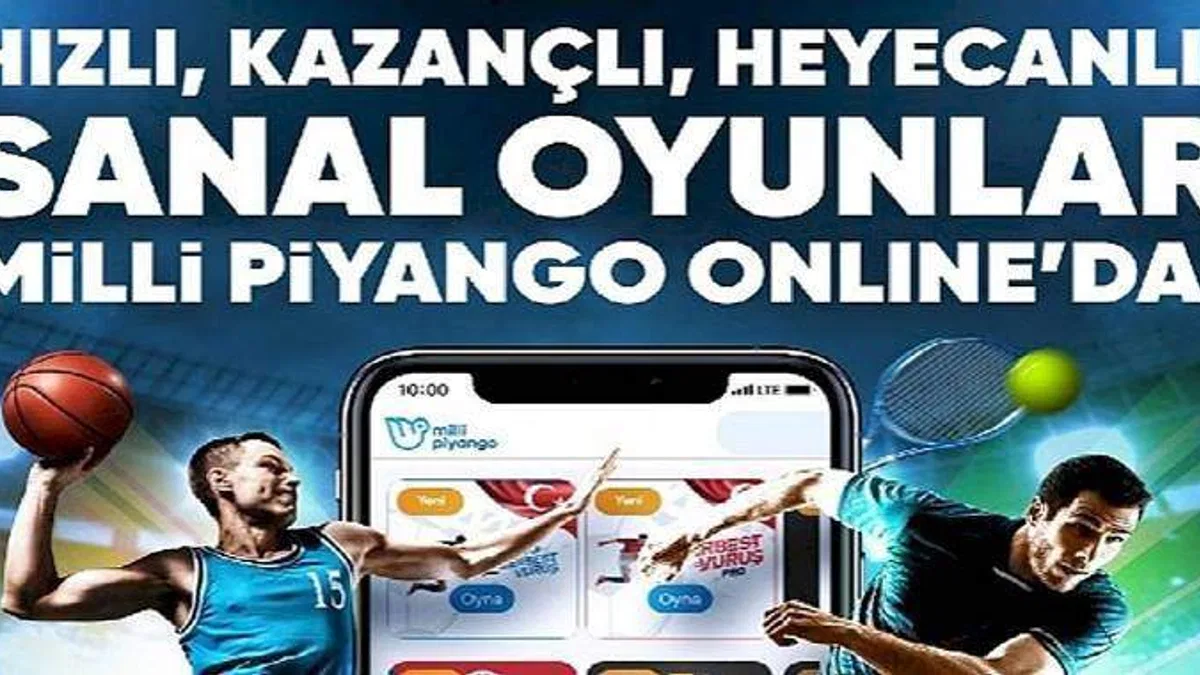 Oyunseverlere müjde! Sanal Oyunlar şimdi Milli Piyango Online'da