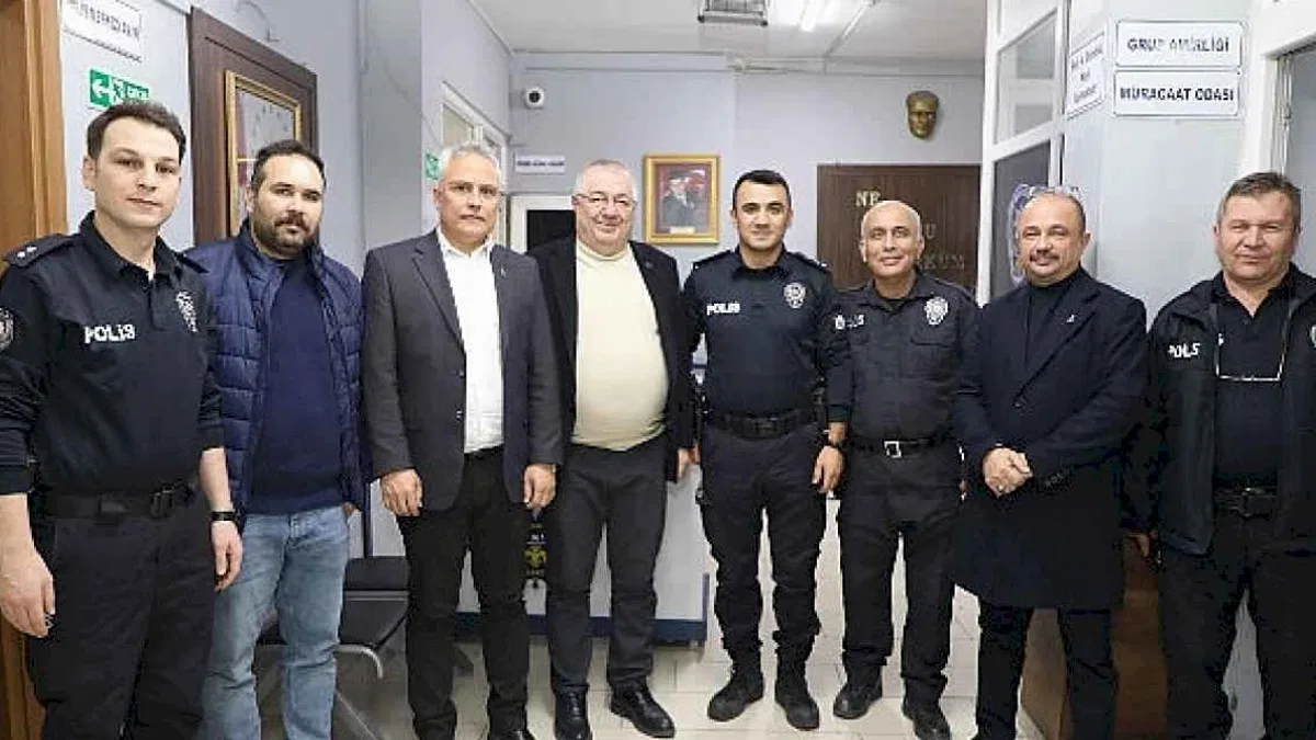 Başkan Ertaş yeni yılı vatandaşlarla birlikte karşıladı