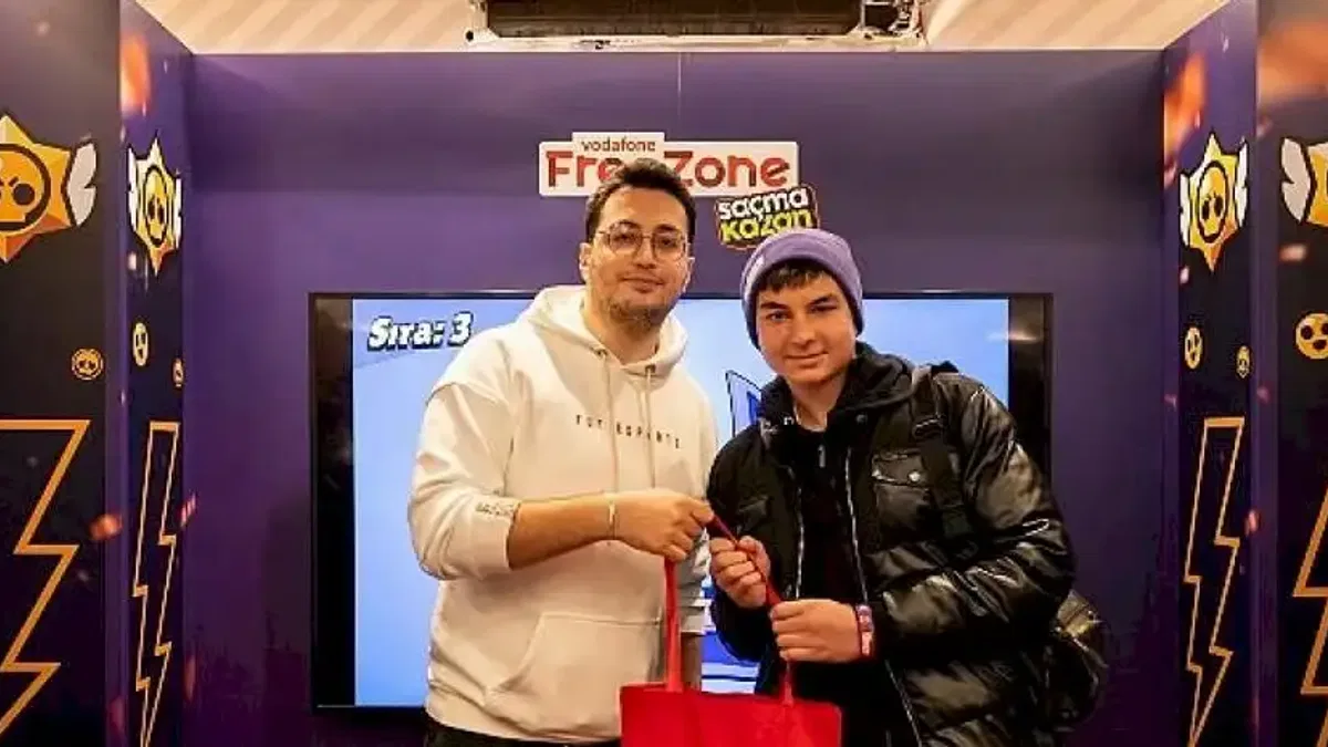 Oyunseverler Vodafone Mağazasında 5G Farkıyla Brawl Stars Oynadı
