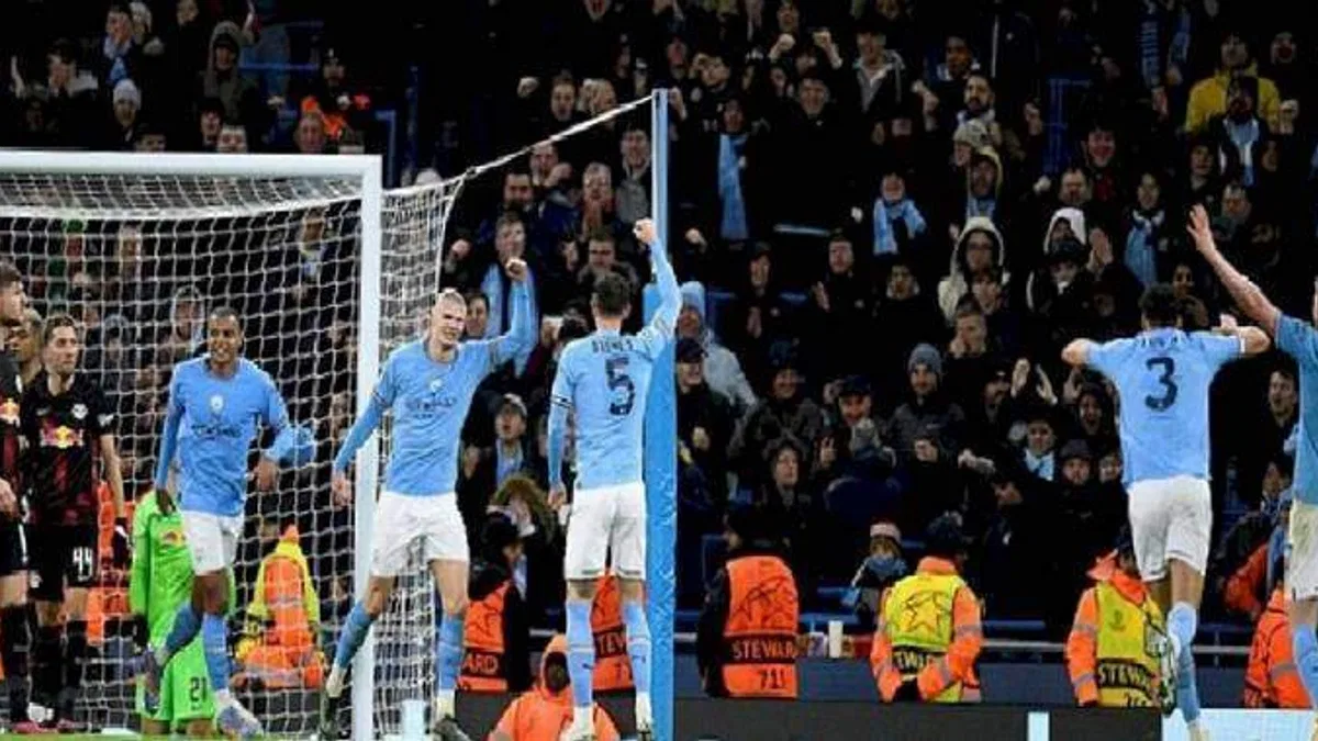Manchester City 7-0 Red Bull Leipzig MAÇ SONUCU - ÖZET) City Haaland ile güle oynaya turladı!