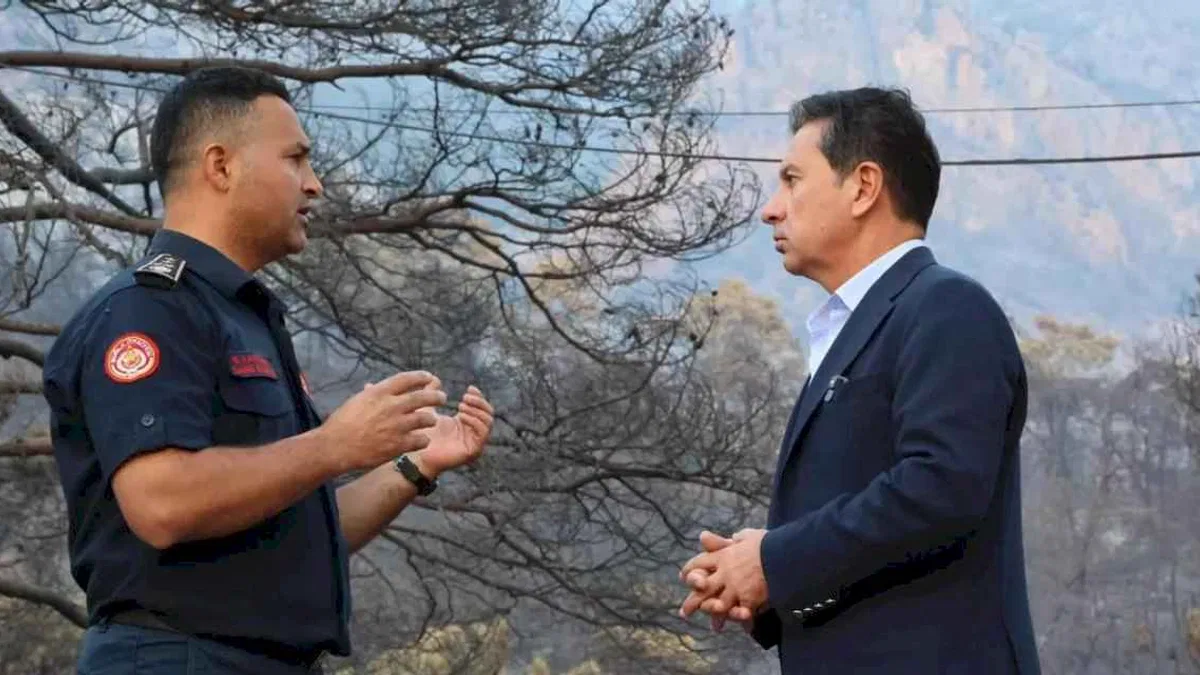 Muğla tüm gücüyle yangın bölgesinde oldu