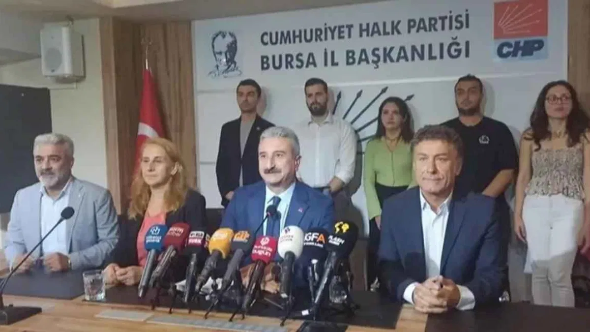 CHP Bursa'dan AK Parti iktidarına sert eleştiri: Eğitimde sınıfta kaldı