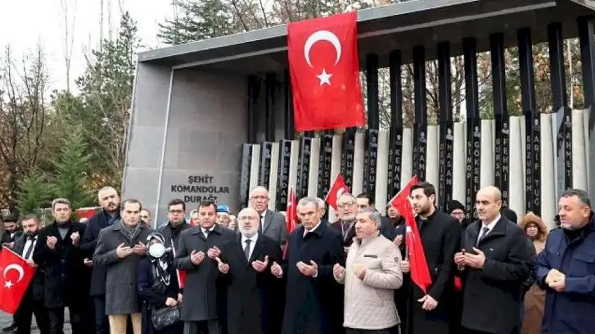 Kayseri Üniversitesi 17 Aralık şehitlerini andı