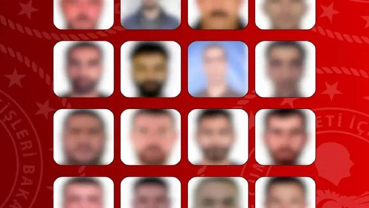 16'sı kırmızı bültenli 60 suçlu yakalandı
