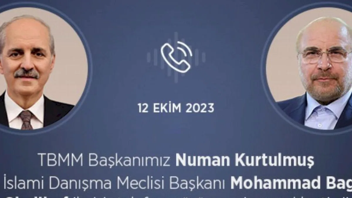 Numan Kurtulmuş İranlı mevkidaşıyla görüştü