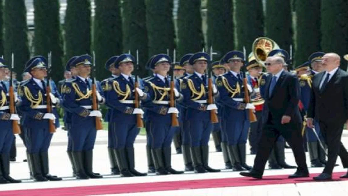 Cumhurbaşkanı Erdoğan Azerbaycan'da