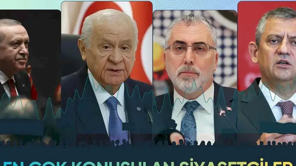 En Çok Konuşulan Siyasetçiler Belli Oldu!