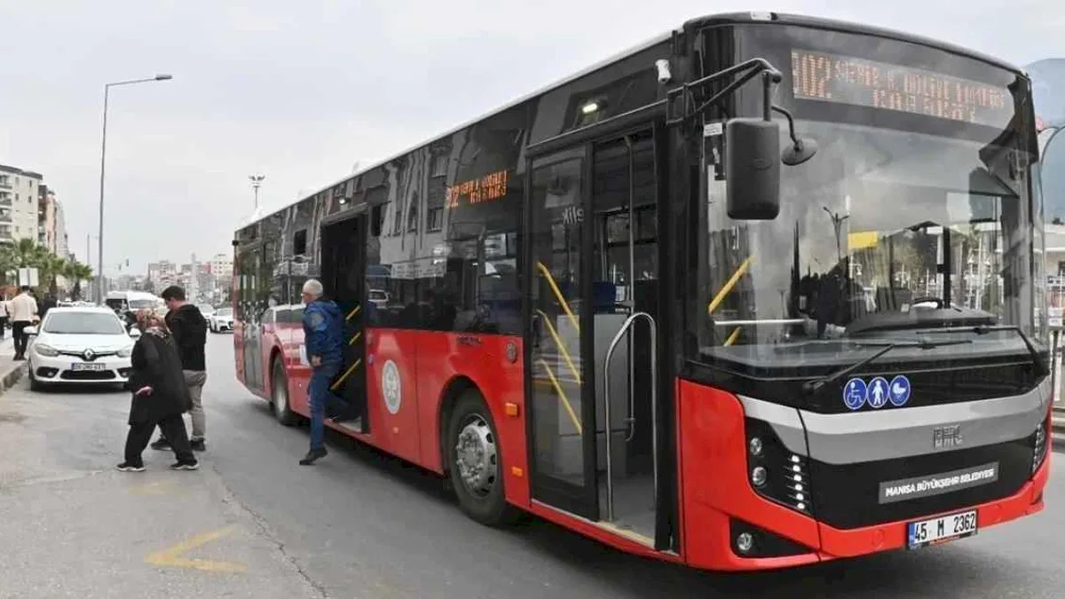 Manisa'da 1 Mayıs'ta toplu taşıma ücretsiz