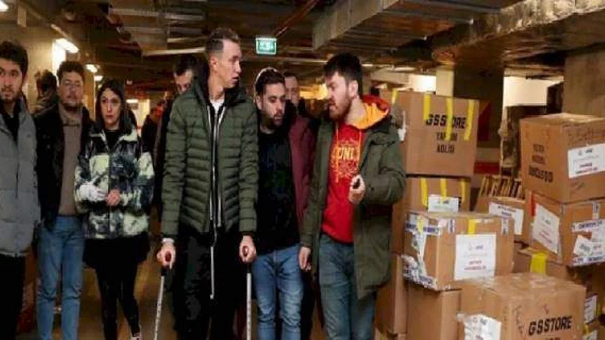 Galatasaray'da Fernando Muslera'dan yardım çalışmalarına destek!