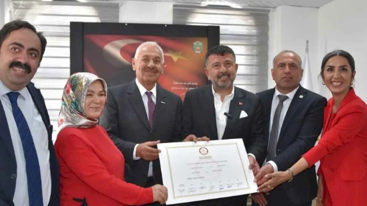 Malatya Doğanşehir'de devir teslim