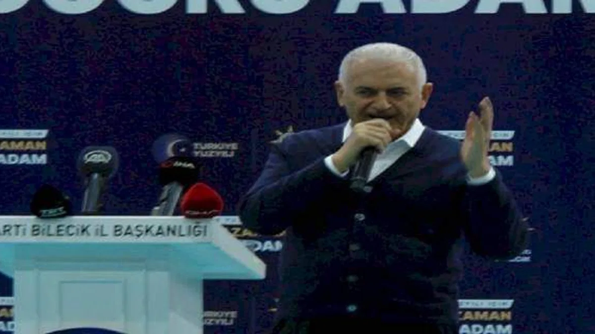 Binali Yıldırım: Sana söz de, söz uçar yazı kalır!