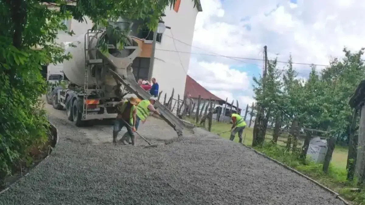 Ordu ve Samsun’u birleştiren yolda çalışmalar sürüyor
