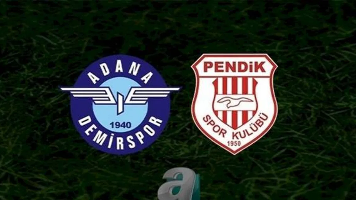 Adana Demirspor - Pendikspor CANLI İZLE (Adana Demirspor - Pendikspor maçı canlı anlatım)