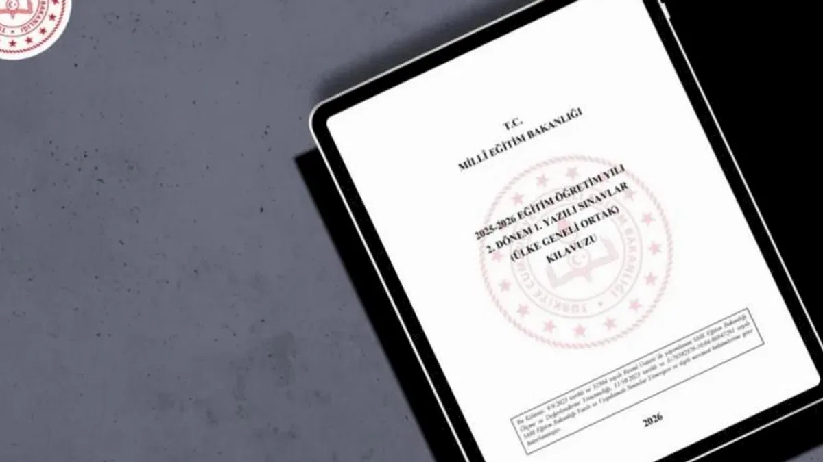 Eğitimde ikinci dönem ortak yazılı sınav takvimi netleşti