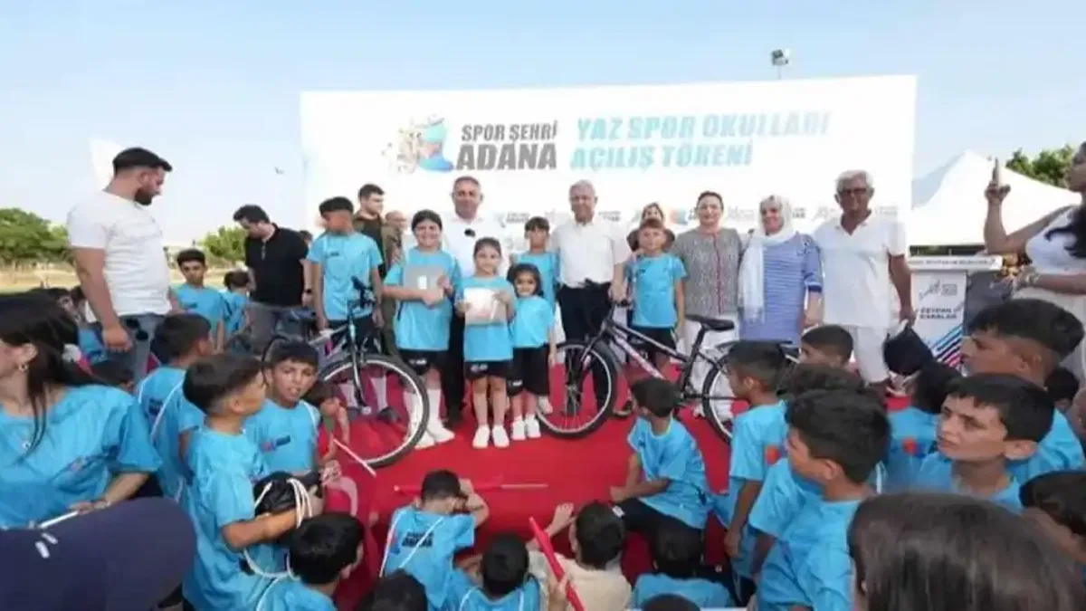 Adana Büyükşehir Yaz Spor Okulları açıldı