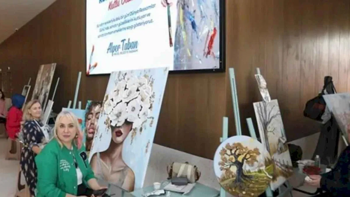 İNESMEK kursiyerlerinden muhteşem sergi