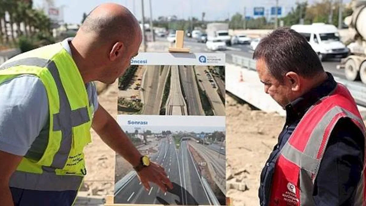 Cırnık Köprüsü 3 şeritten 5 şeride çıkarıldı