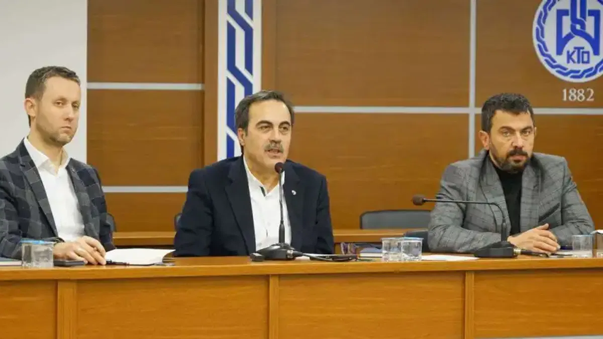 KTO Başkanı Öztürk: 'Konya Ticaret Odası, Üyeleriyle Büyük Bir Ailedir'
