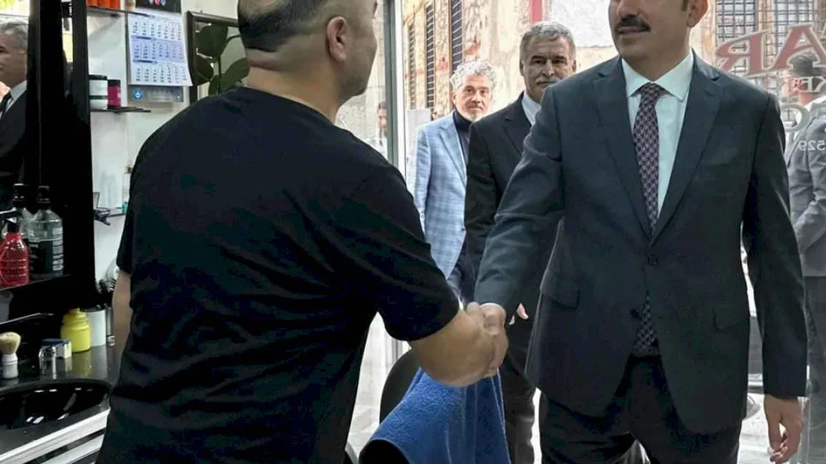 Başkan Altay esnafla ve vatandaşlarla buluştu