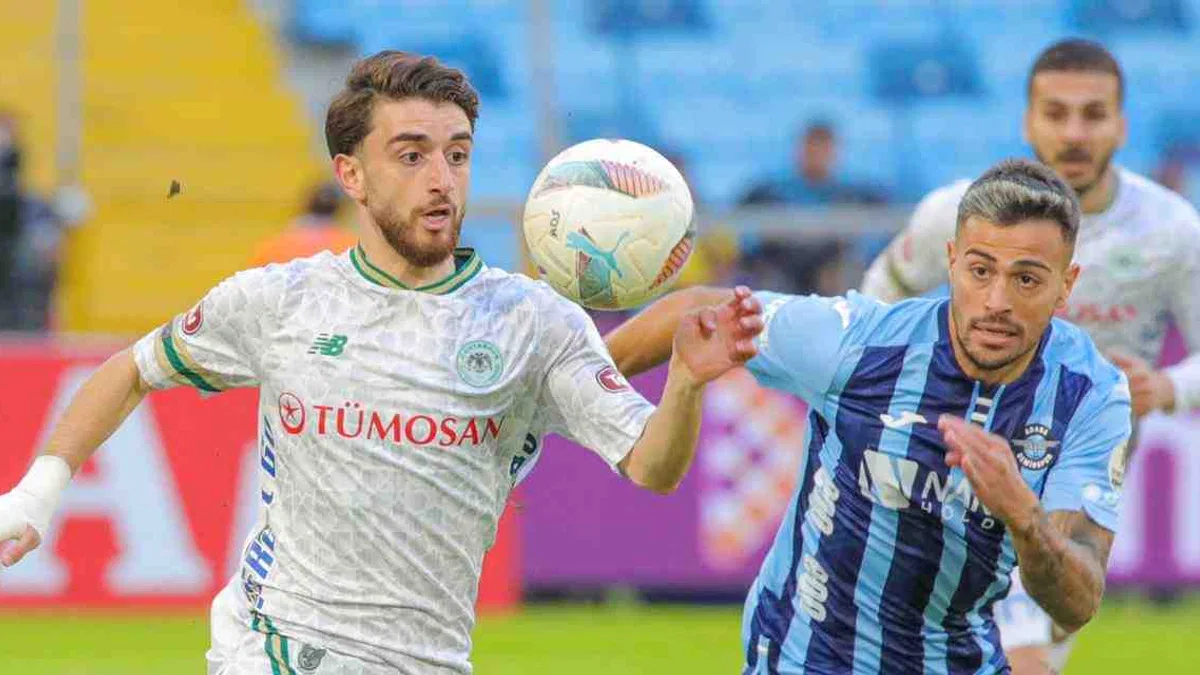 Adana Demirspor 0-1 Tümosan Konyaspor (Maç Sonucu) Konya Adana'da tek attı 3 puan aldı!