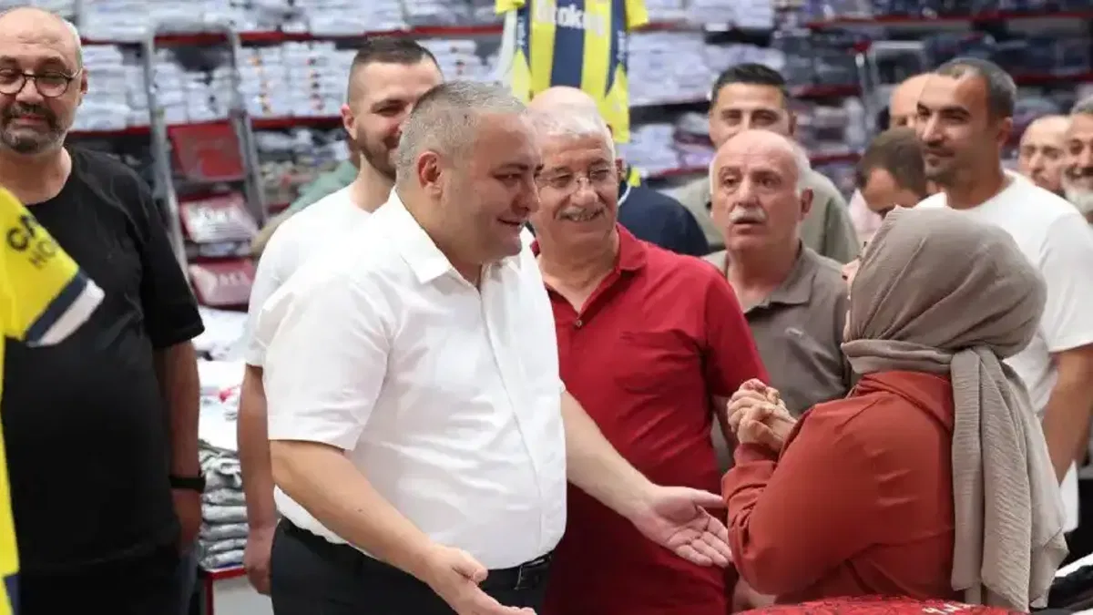 Başkan Özarslan’dan Osmanlı Halk Pazarı esnafına ziyaret