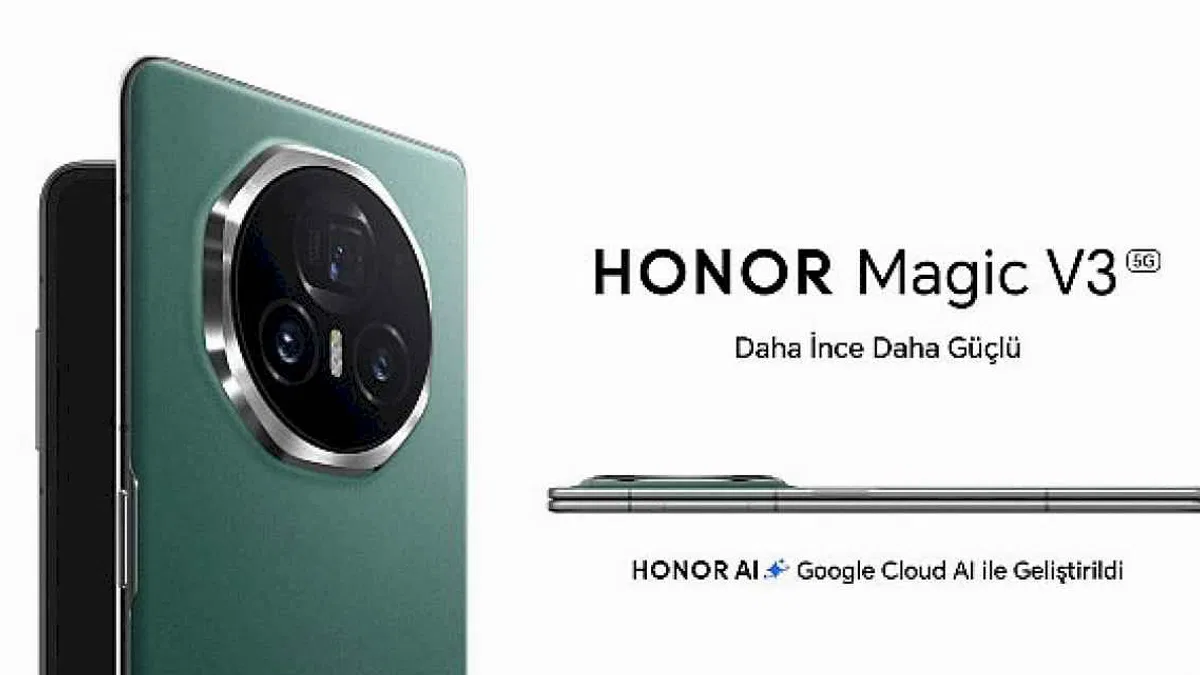 HONOR'dan sektöre yön veren katlanabilir teknoloji: Magic V3