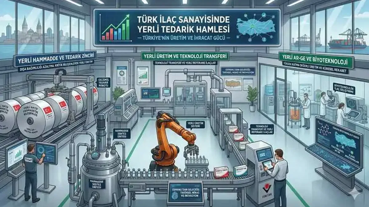 Türk ilaç sanayisinde yerli tedarik hamlesi