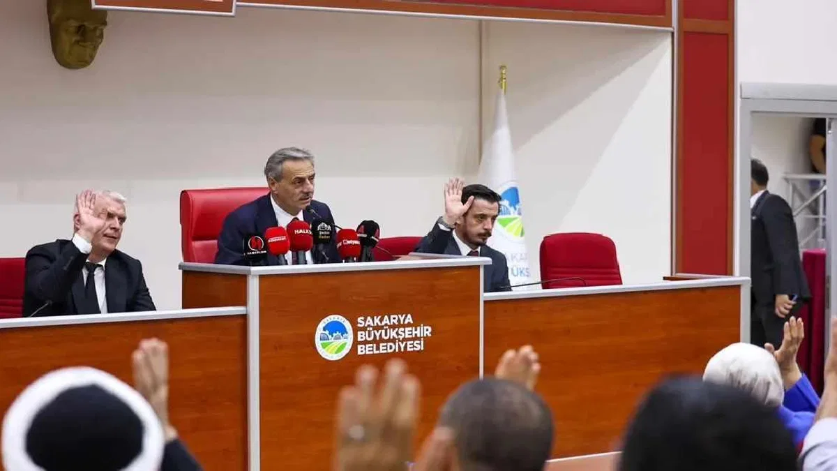 Sakarya meclisinde yeni projeler onaylandı