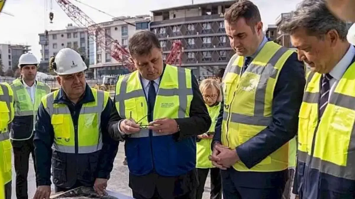 Buca Metrosu'nda tarihi gün