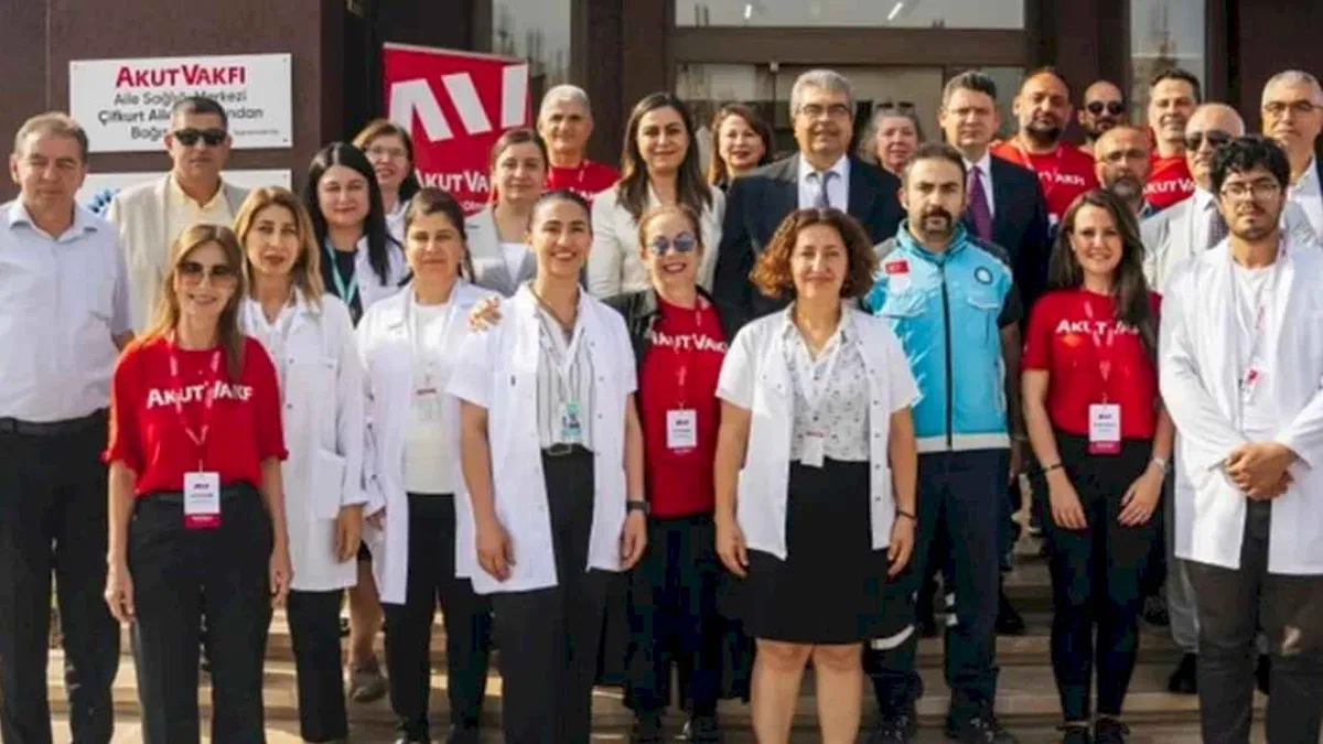 AKUT Vakfı'ndan Hatay'a sağlık desteği