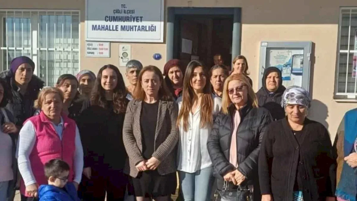 İzmir Çiğli'de kadın sağlığına destek