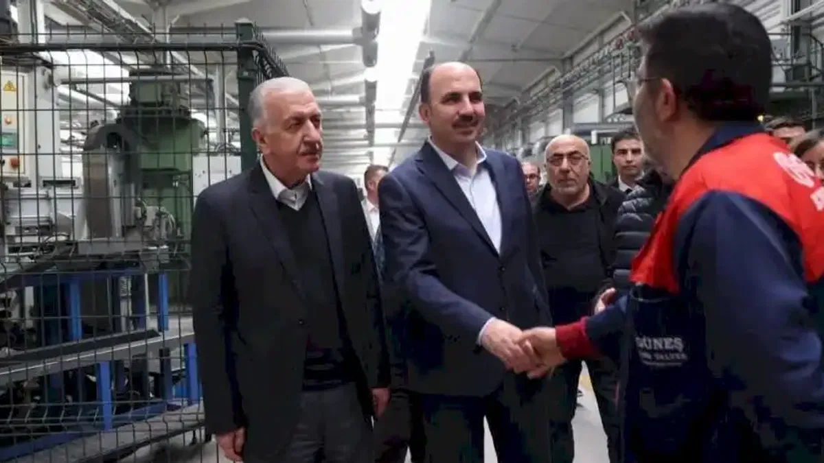 Konya'da Başkan Altay 3. OSB’yi ziyaret etti
