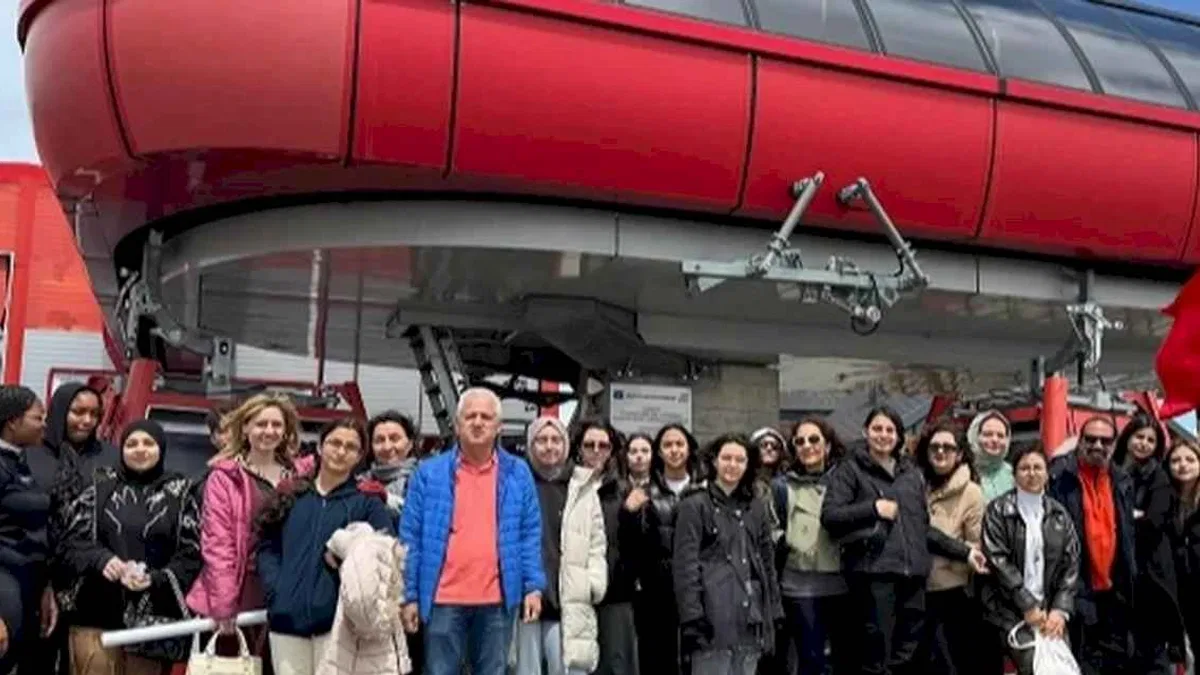Erasmus öğrencileri Erciyes'e hayran kaldı