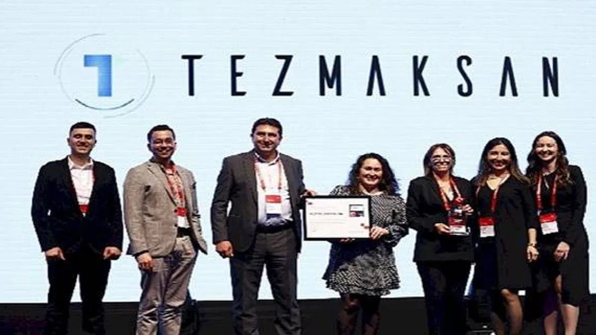 Tezmaksan, yüzde 93'lük skorla Great Place to Work® sertifikasını kazandı
