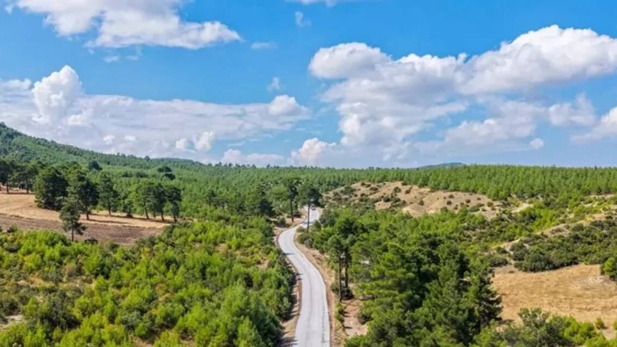 Denizli'de yeni yol çalışması tamamlandı