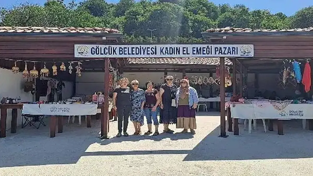 Örcün Kadın El Emeği Pazarı açıldı