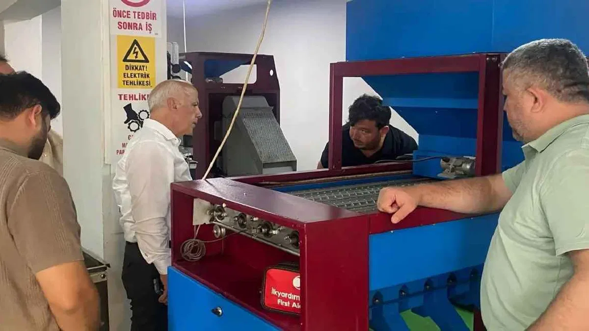 Artvin Ticaret Borsası'ndan fındık üretim tesisine ziyaret