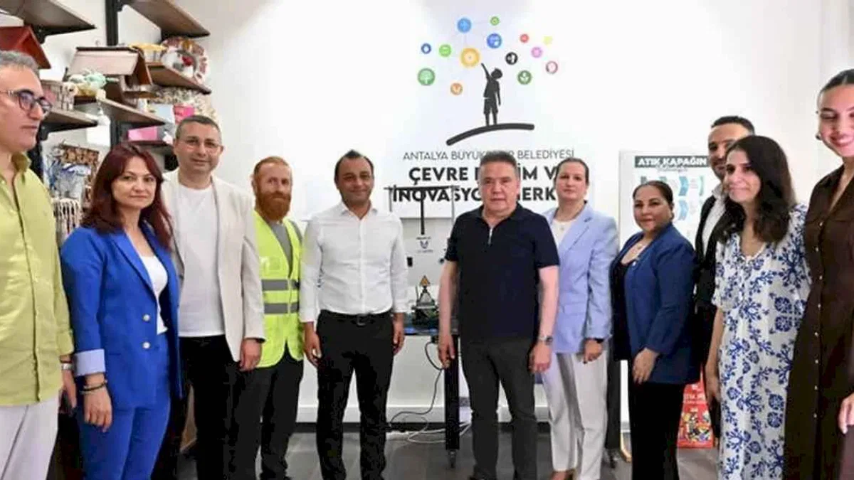 Antalya'da 'Dünya Çevre Günü' kutlaması