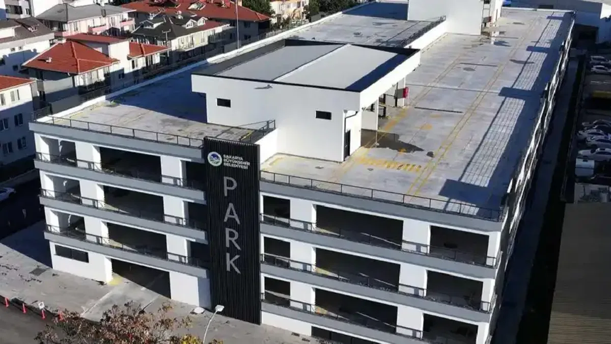 Sakarya'da otopark doluluğu tek tıkla öğrenilebilecek