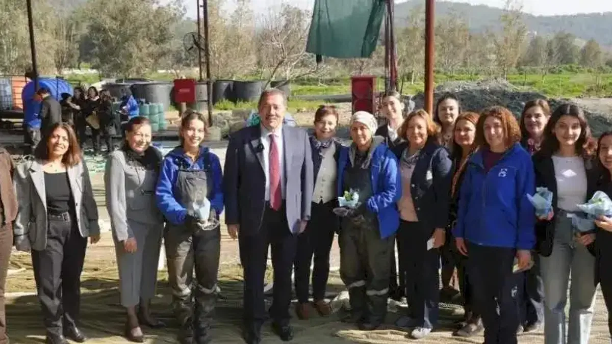 Muğla Milas'ta Başkan Fevzi Topuz’dan 8 Mart ziyareti