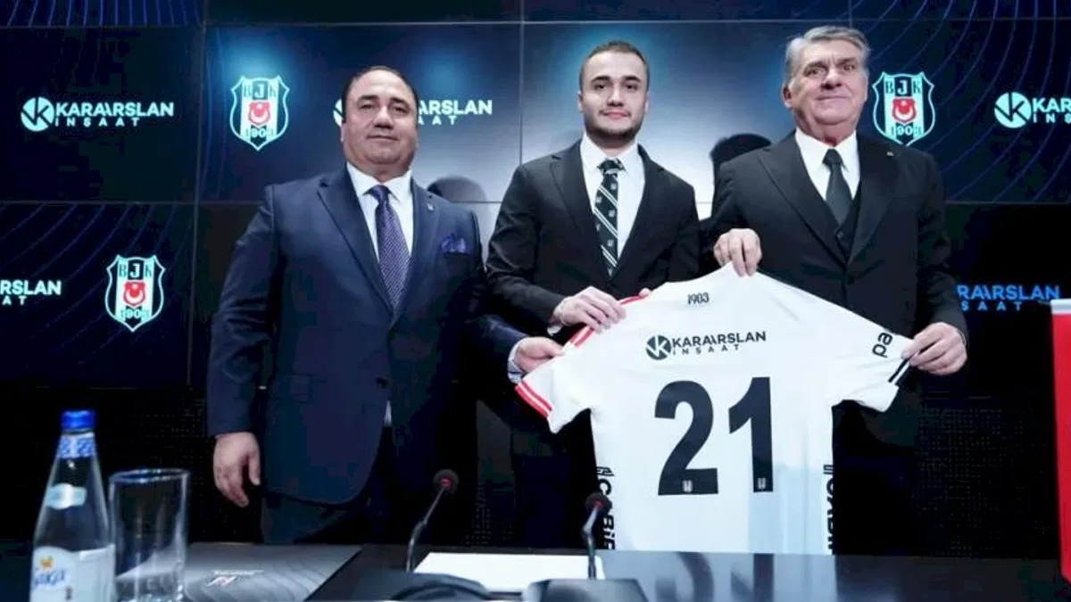 Karaarslan İnşaat, Beşiktaş Futbol A Takımı’nın Forma Sırt Sponsoru Oldu